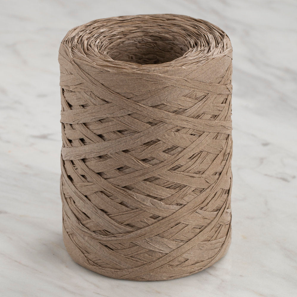 Loren Natural Raffia 90 gr Vizon Kağıt İp - 73